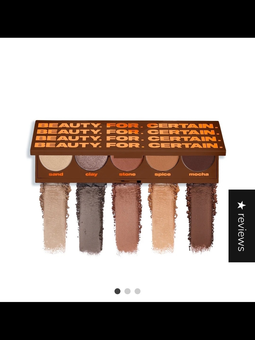 Beauty For Certain Soft To Sculpt Contour Palette NEW